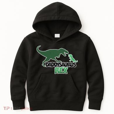 Daddysaurus Rex Kids Hoodie