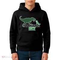 Daddysaurus Rex Kids Hoodie thumb 4