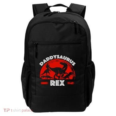 Daddysaurus Rex Cute Dad Spoof Backpack