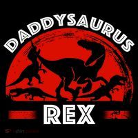 Daddysaurus Rex Cute Dad Spoof Bucket Hat thumb 4