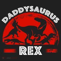 Daddysaurus Rex Cute Dad Spoof Beanie thumb 2