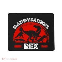 Daddysaurus Rex Cute Dad Spoof Mousepad thumb 0