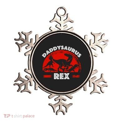 Daddysaurus Rex Cute Dad Spoof Ornament