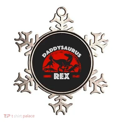 Daddysaurus Rex Cute Dad Spoof Ornament