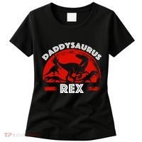 Daddysaurus Rex Cute Dad Spoof Women's T-Shirt thumb 0