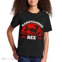 Daddysaurus Rex Cute Dad Spoof Kids T-Shirt thumb 2