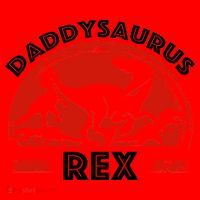 Daddysaurus Rex Cute Dad Spoof Santa Hat thumb 1