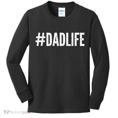 Dadlife  Kids Long Sleeve Shirt
