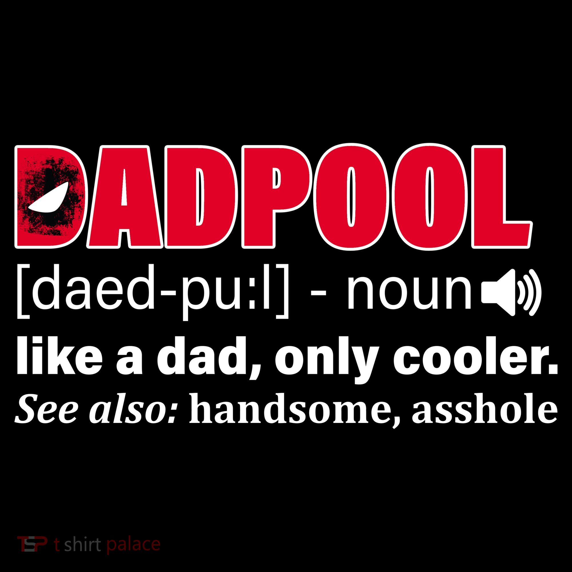 Dadpool Like A Dad Only Cooler Backpack