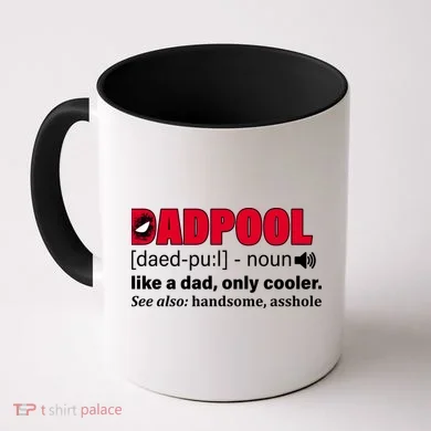 Dadpool Like A Dad Only Cooler Coffee Mug