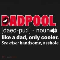 Dadpool Like A Dad Only Cooler Women's Tank Top thumb 5
