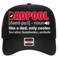 Dadpool Like A Dad Only Cooler Hat thumb 0