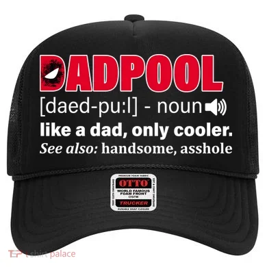 Dadpool Like A Dad Only Cooler Hat