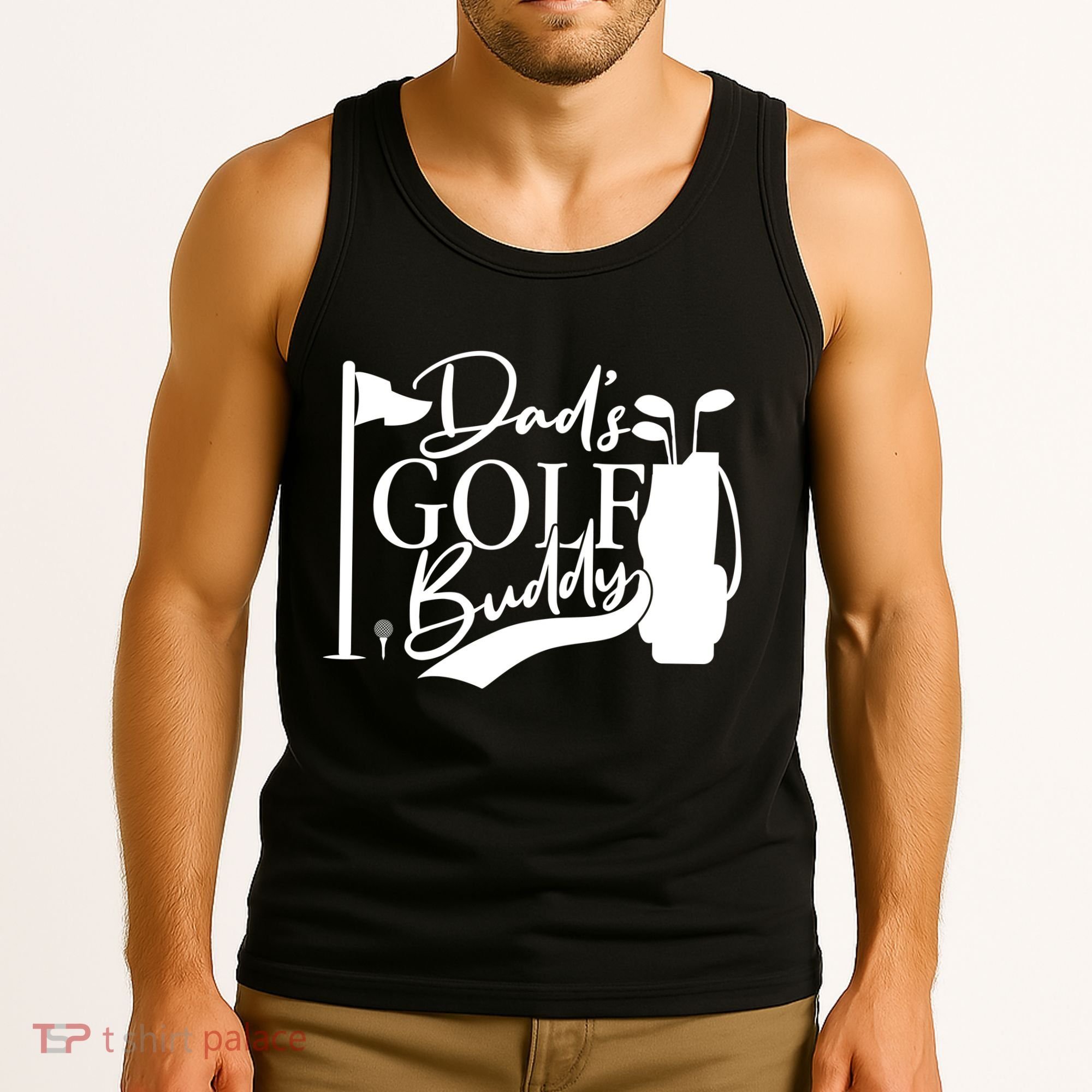 Dad's Golf Buddy Tank Top