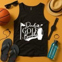Dad's Golf Buddy Tank Top thumb 4