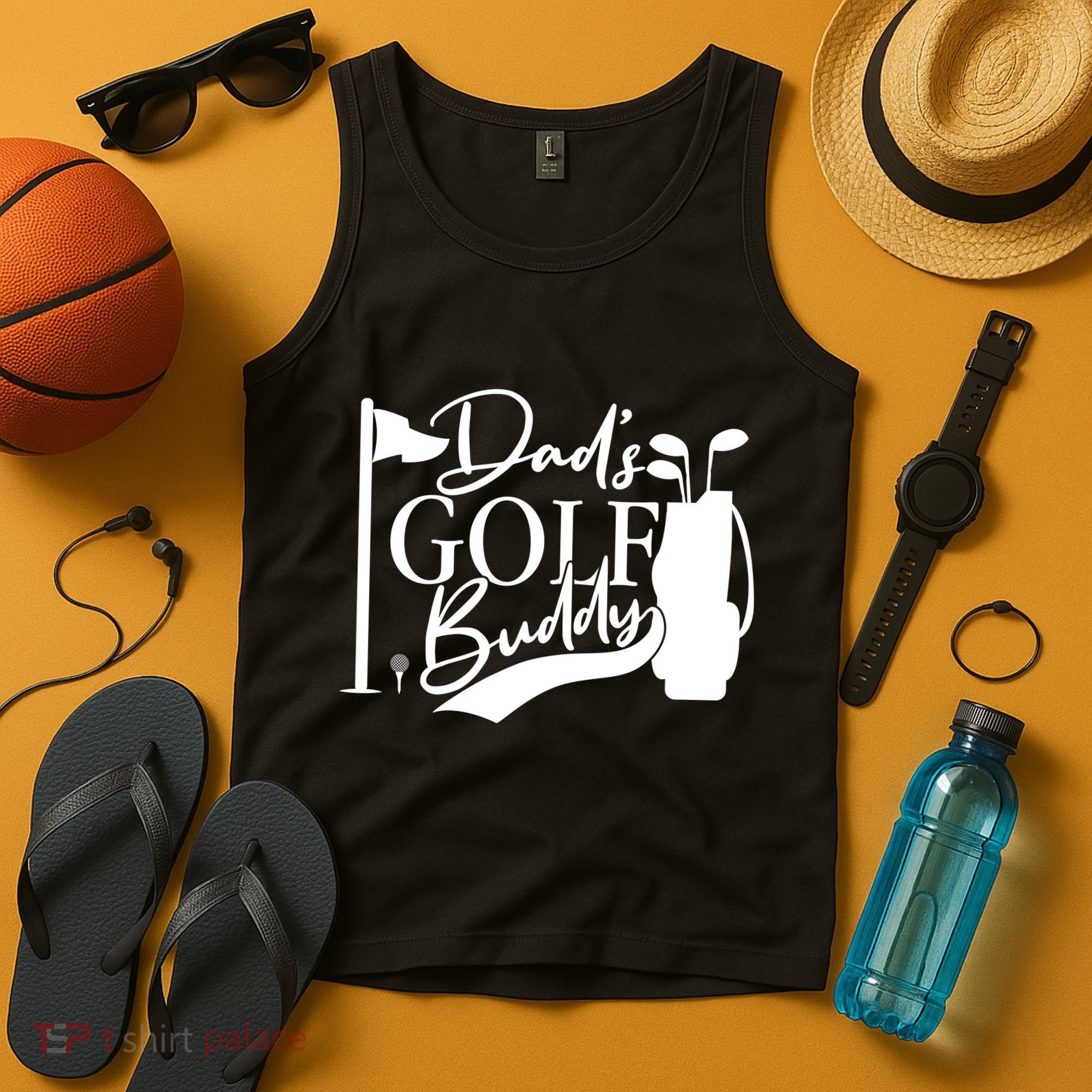 Dad's Golf Buddy Tank Top