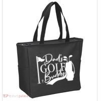 Dad's Golf Buddy Tote Bag thumb 2