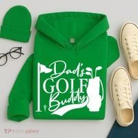 Dad's Golf Buddy Hoodie thumb 4