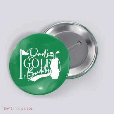 Dad's Golf Buddy Button
