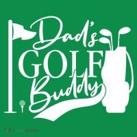 Dad's Golf Buddy Button thumb 1