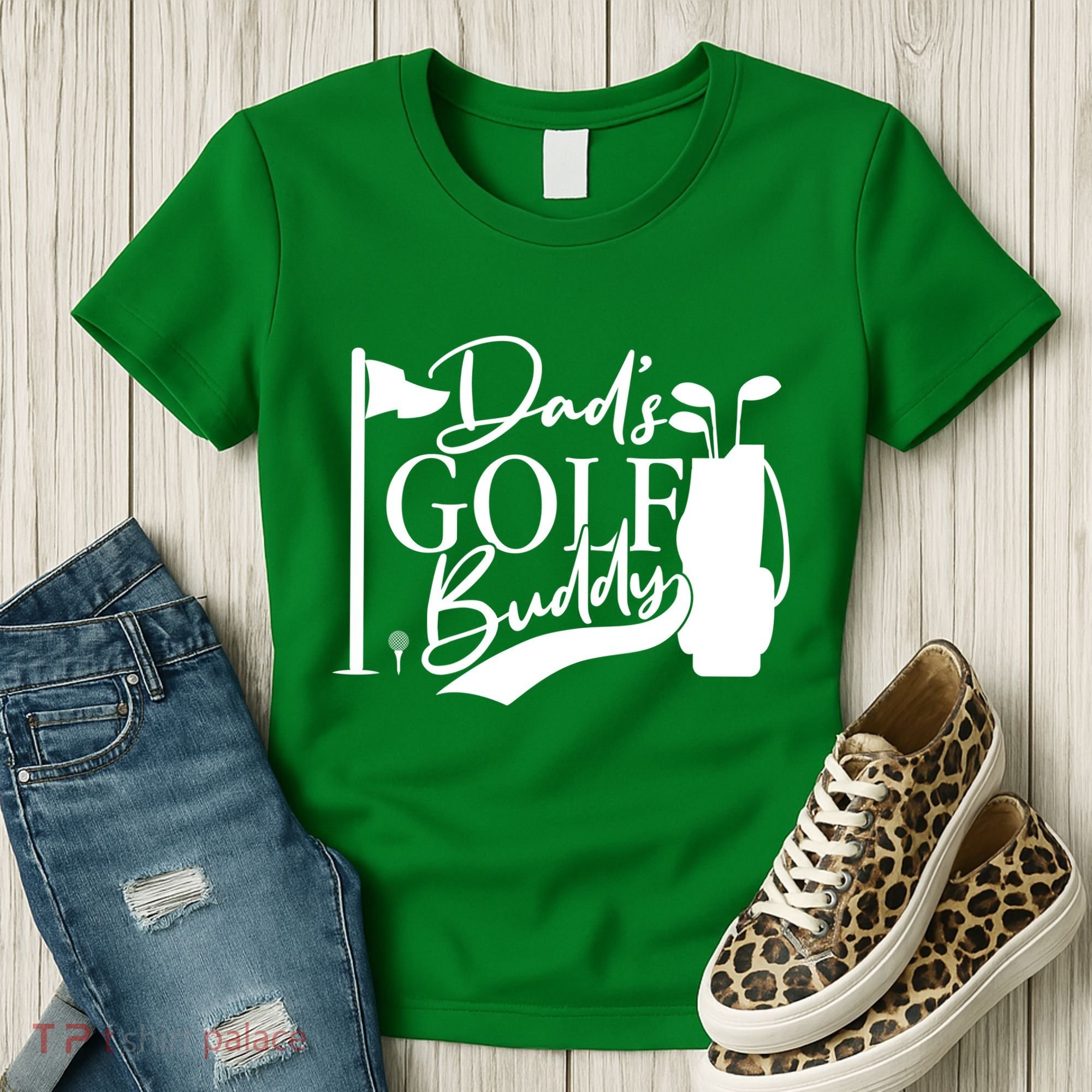 Dad's Golf Buddy Women's T-Shirt