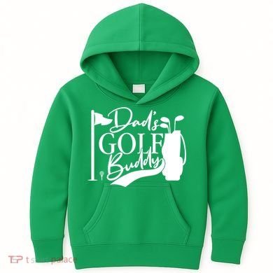 Dad's Golf Buddy Kids Hoodie