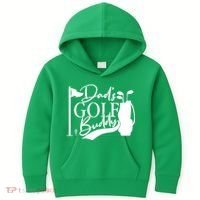 Dad's Golf Buddy Kids Hoodie thumb 0