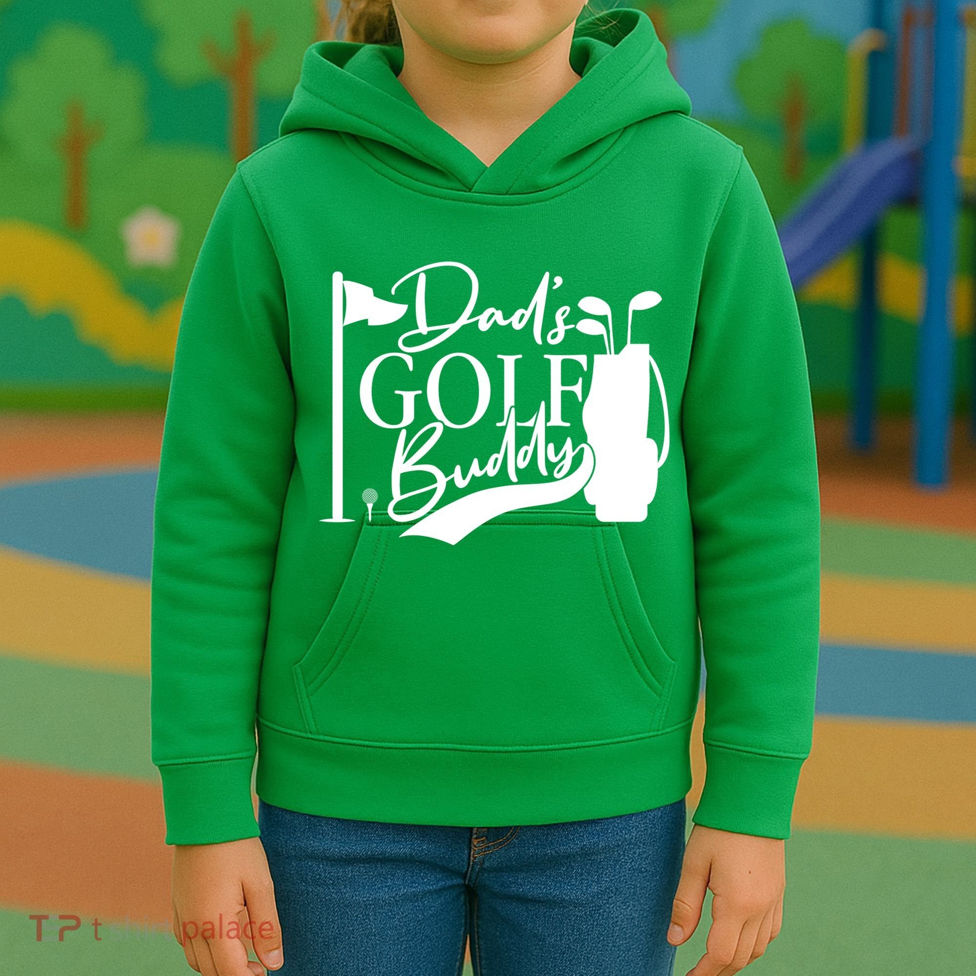 Dad's Golf Buddy Kids Hoodie