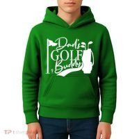 Dad's Golf Buddy Kids Hoodie thumb 4