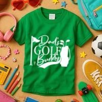 Dad's Golf Buddy Kids T-Shirt thumb 3