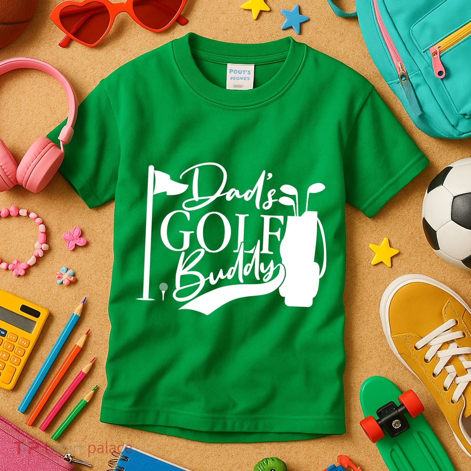Dad's Golf Buddy Kids T-Shirt