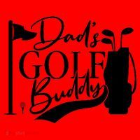 Dad's Golf Buddy Santa Hat thumb 1