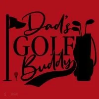 Dad's Golf Buddy Christmas Stocking thumb 1