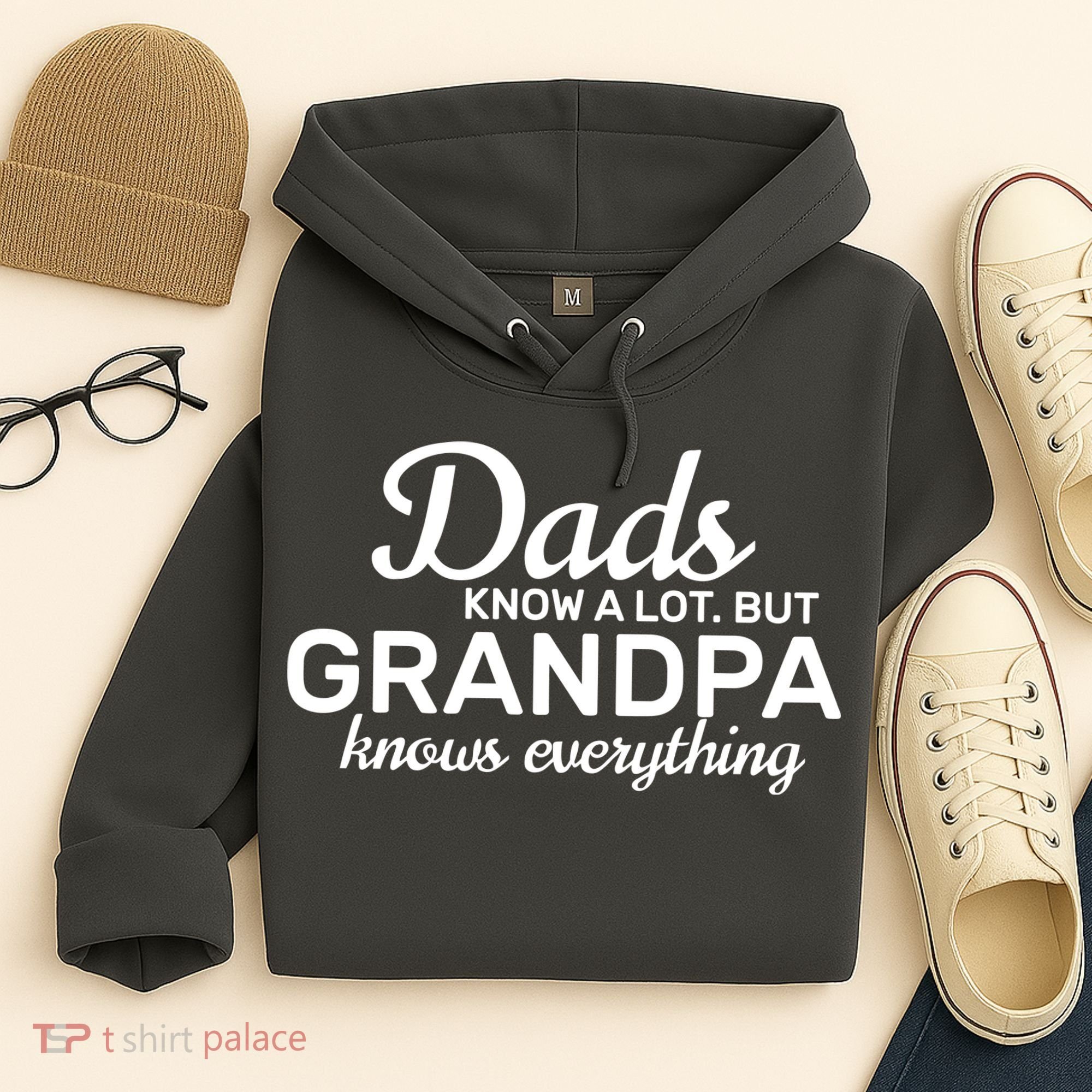 Dads Know A Lot But Grandpa Knows Everything Hoodie