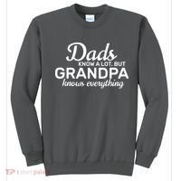 Dads Know A Lot But Grandpa Knows Everything Sweatshirt thumb 0