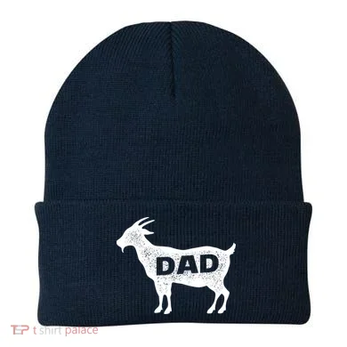 Dads The GOAT Beanie