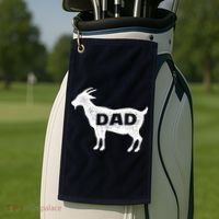 Dads The GOAT Golf Towel thumb 2