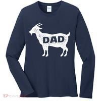 Dads The GOAT Women's Long Sleeve Shirt thumb 0