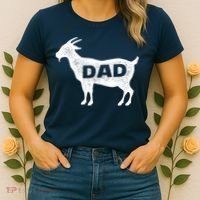 Dads The GOAT Women's T-Shirt thumb 2