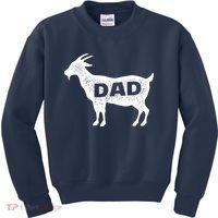Dads The GOAT Kids Sweatshirt thumb 0