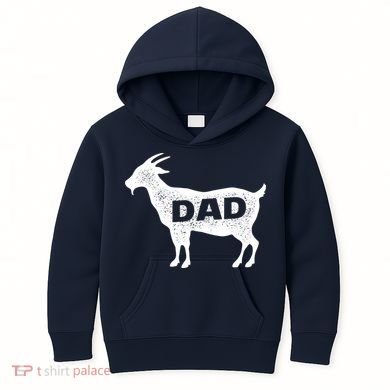 Dads The GOAT Kids Hoodie