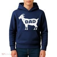 Dads The GOAT Kids Hoodie thumb 4