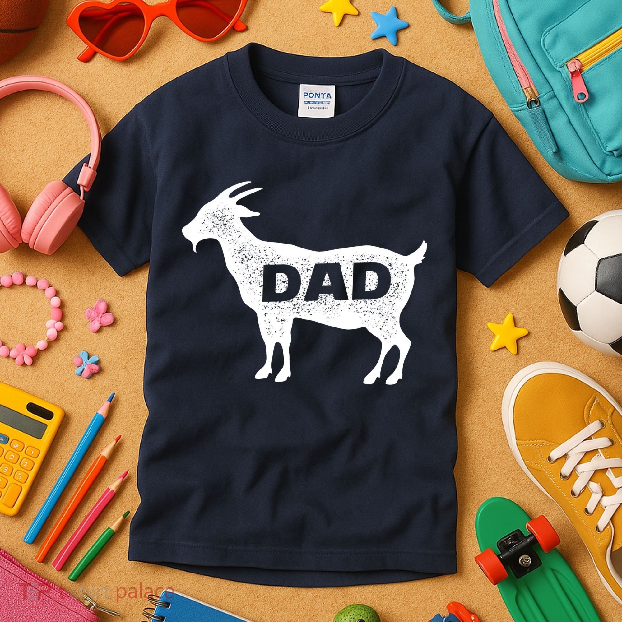 Dads The GOAT Kids T-Shirt