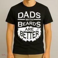 Dads With Beards Are Better T-Shirt thumb 3