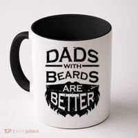 Dads With Beards Are Better Coffee Mug thumb 0