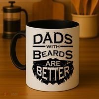 Dads With Beards Are Better Coffee Mug thumb 4