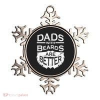 Dads With Beards Are Better Ornament thumb 0