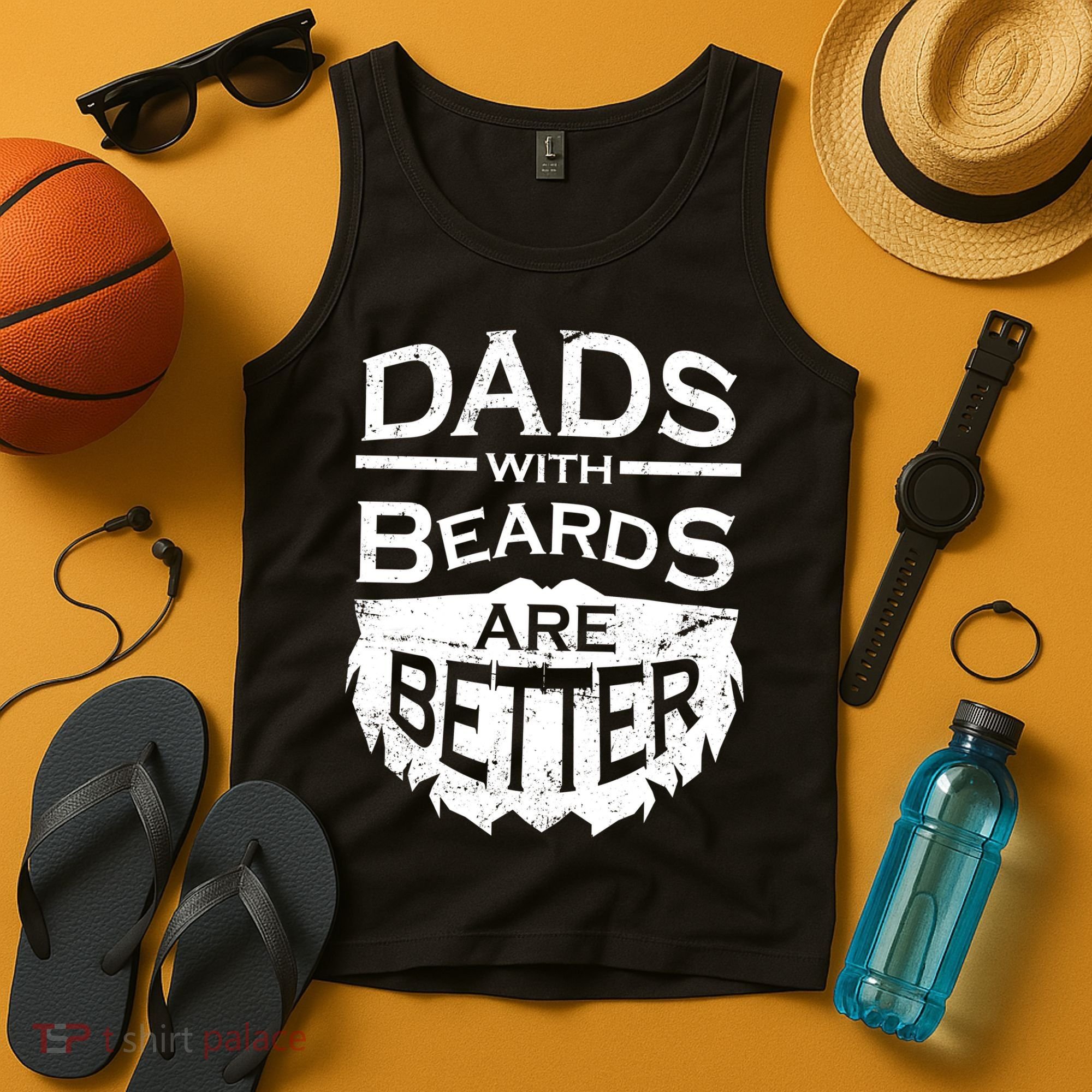 Dads With Beards Are Better Tank Top