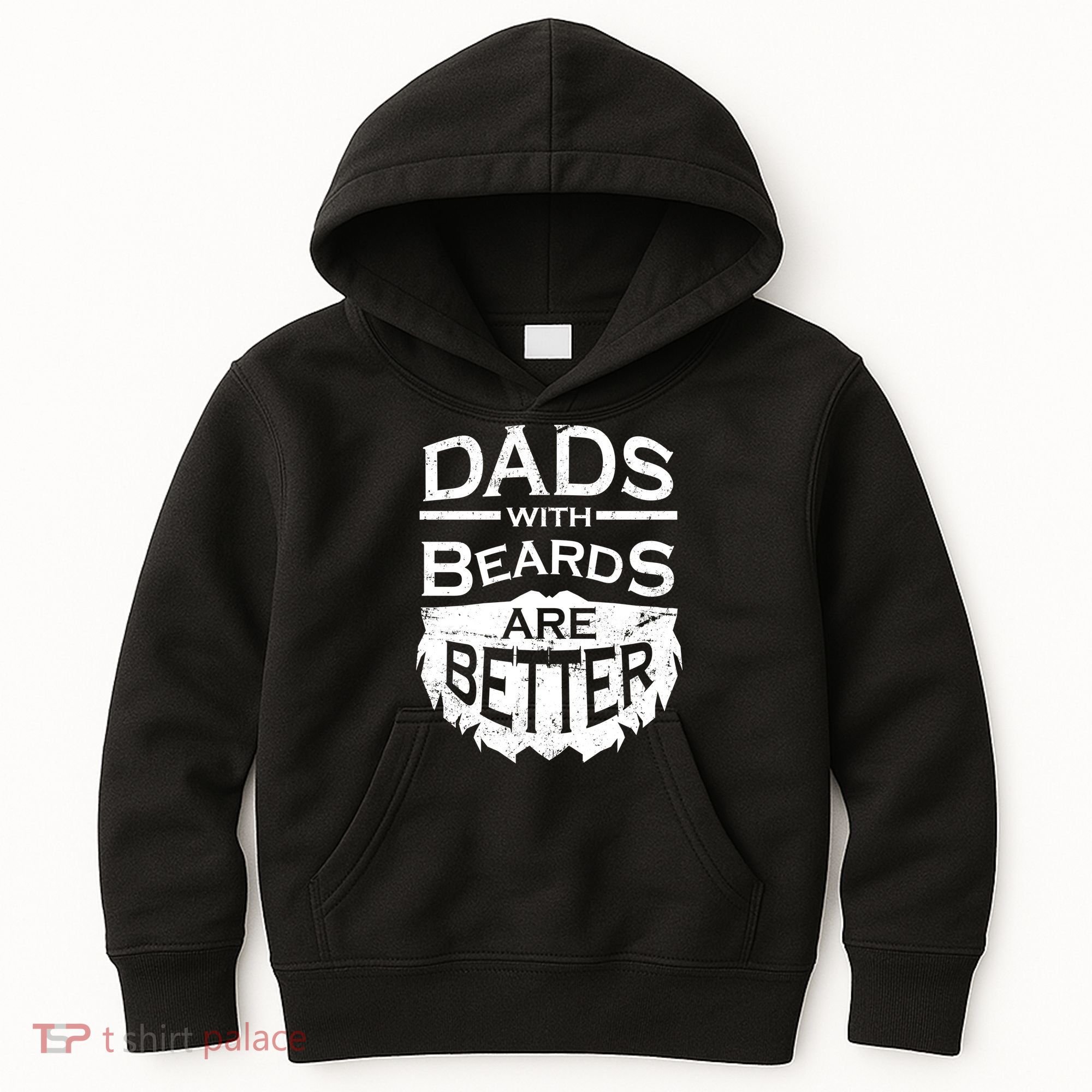 Dads With Beards Are Better Kids Hoodie