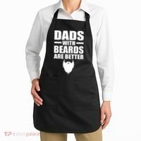 Dads With Beards Are Better Funny Apron thumb 2